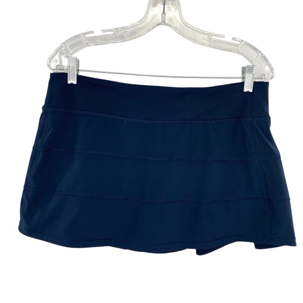 Lululemon Pace Rival Mid Rise Skirt in True Navy Size 10